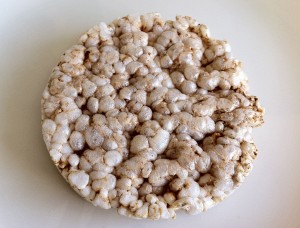 Rice cakes make an excellent snack
